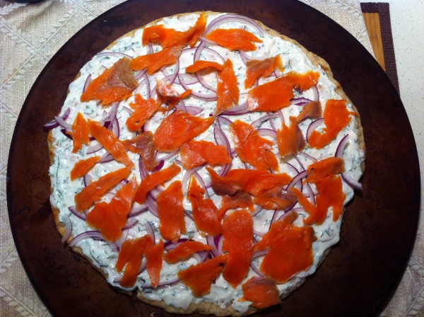Read more about the article Smoked Salmon Pizza