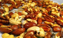 Easy Sweet and Spicy Nuts