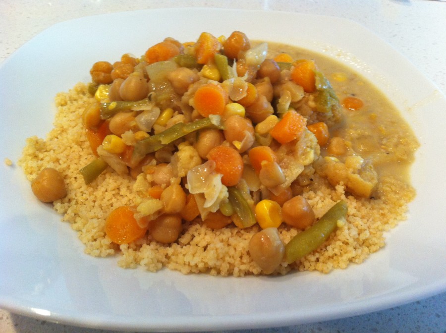 You are currently viewing Curry Vegetables with Couscous